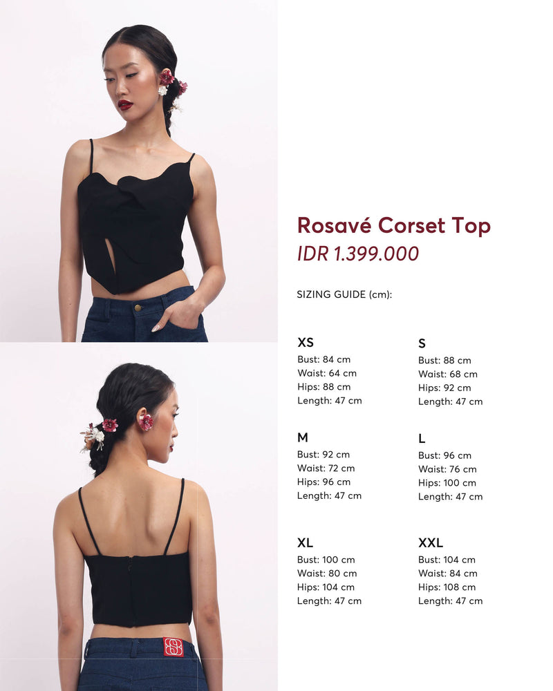 Rosavé Flower Petals Corset Top