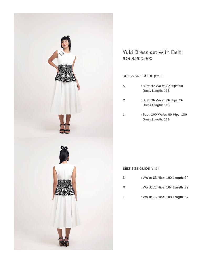 Yuki Dress - Set with Belt