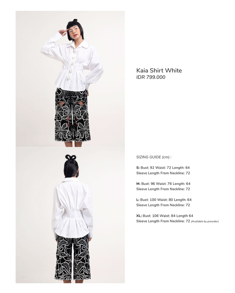 Kaia Shirt White