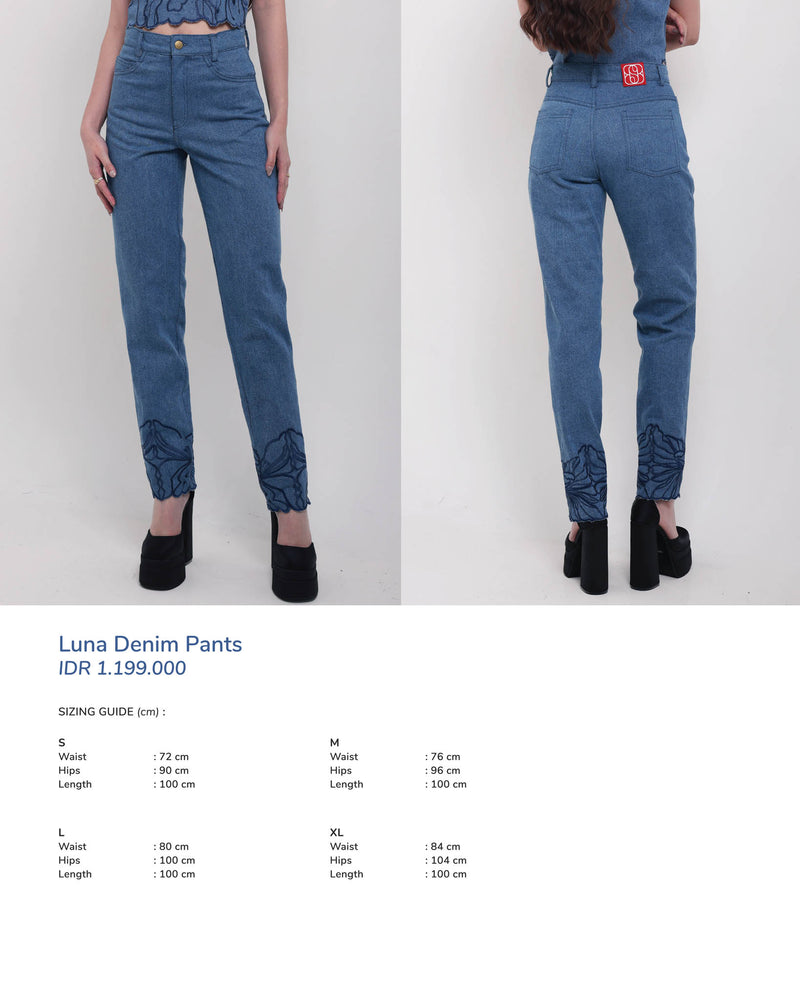 Lune Denim Pants