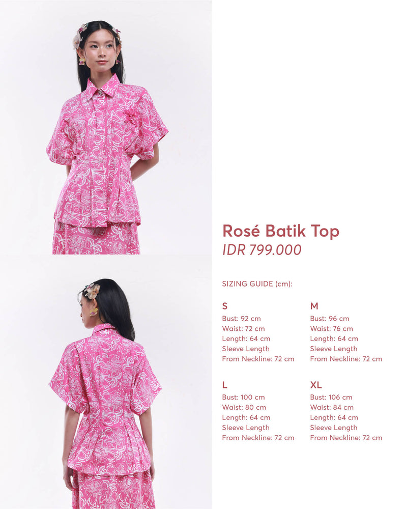 Rosé Batik Shirt