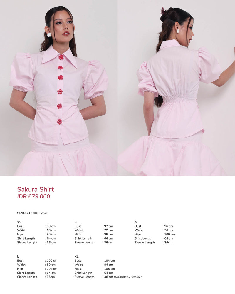 Sakura Shirt Pink