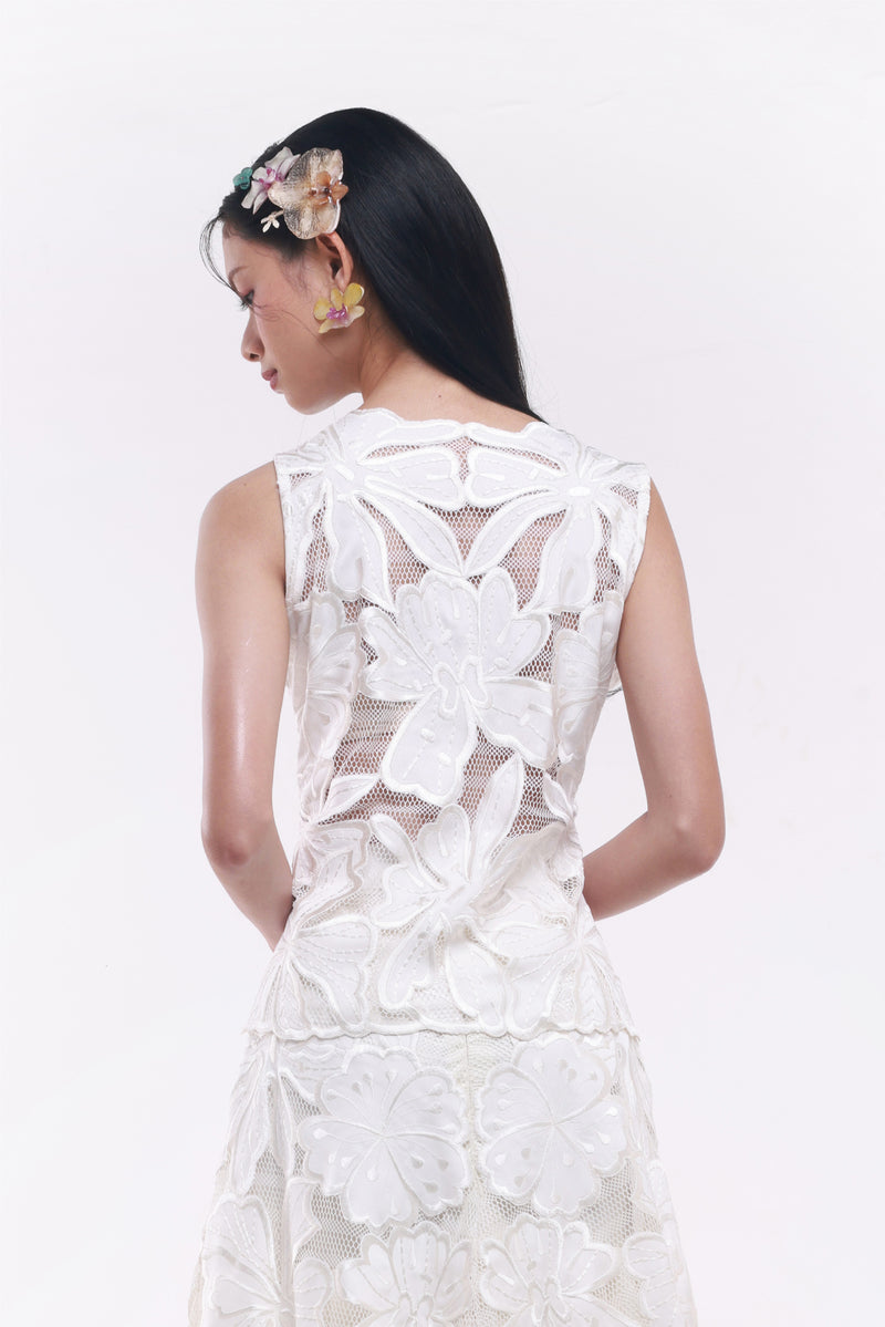 Fleur Cascade Top
