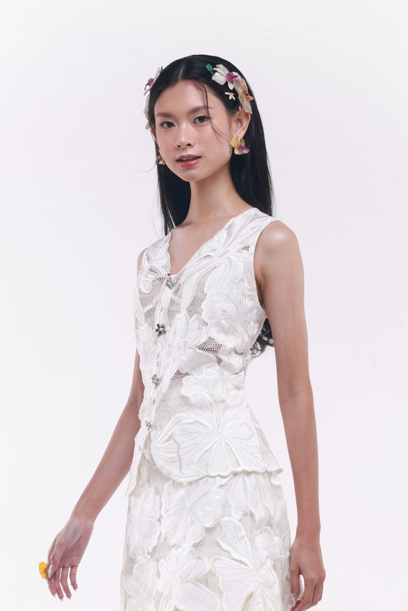 Fleur Cascade Top