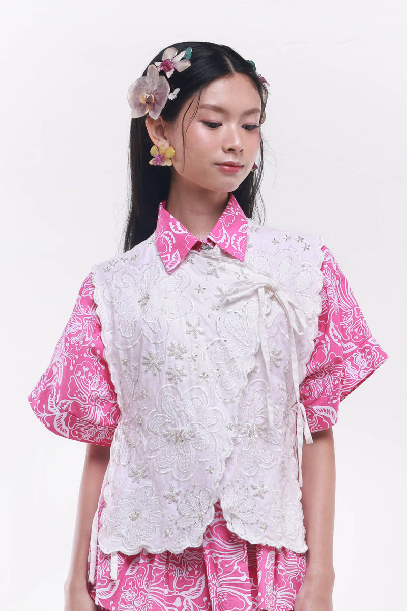 Rosé Batik Shirt