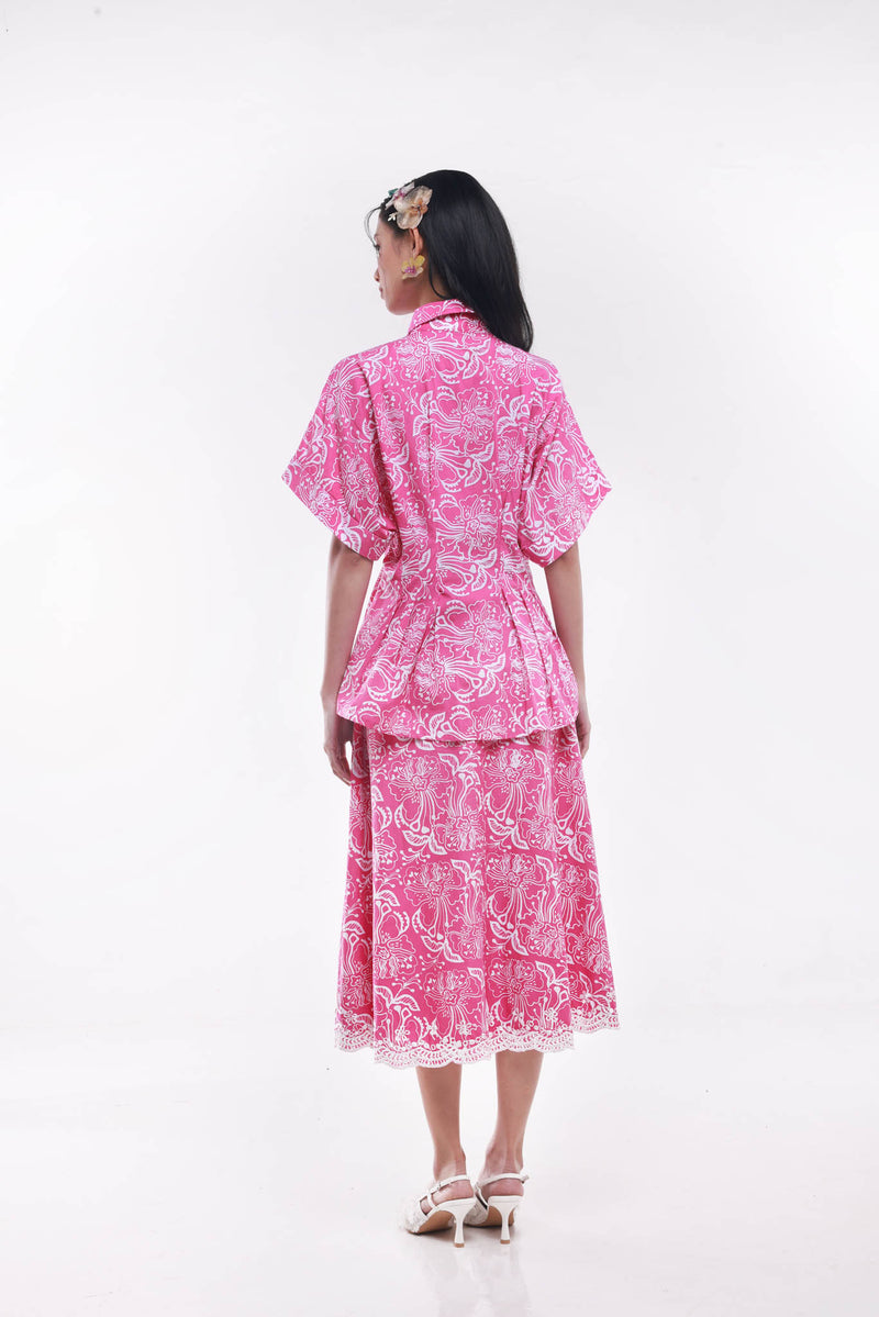 Rosé Batik Shirt