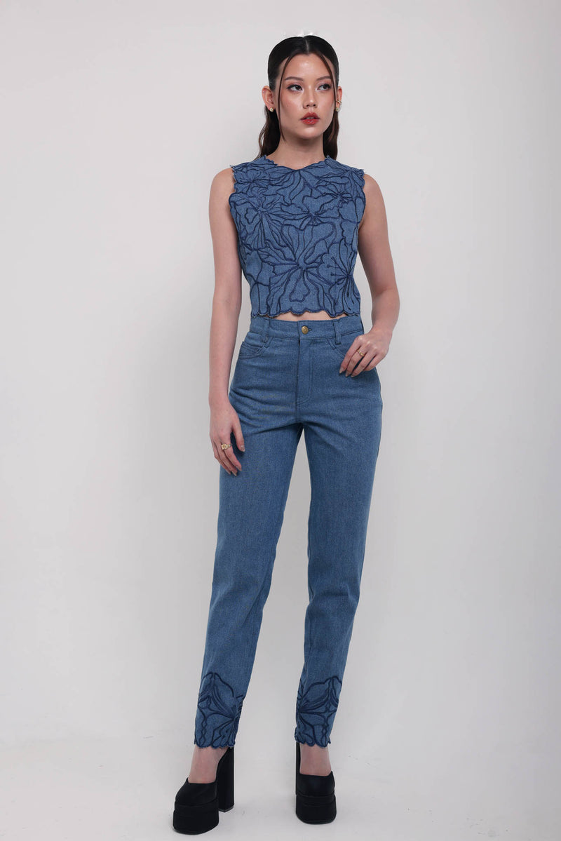 Lune Denim Pants