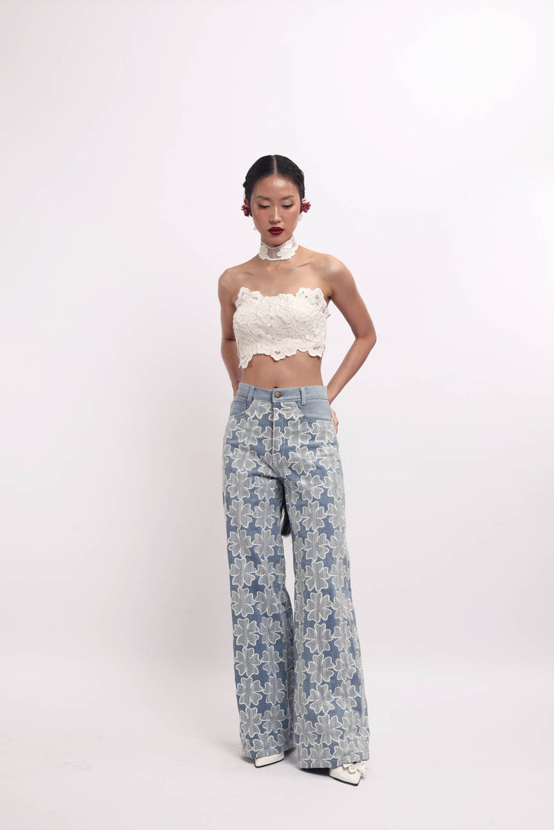Floré Denim Pants