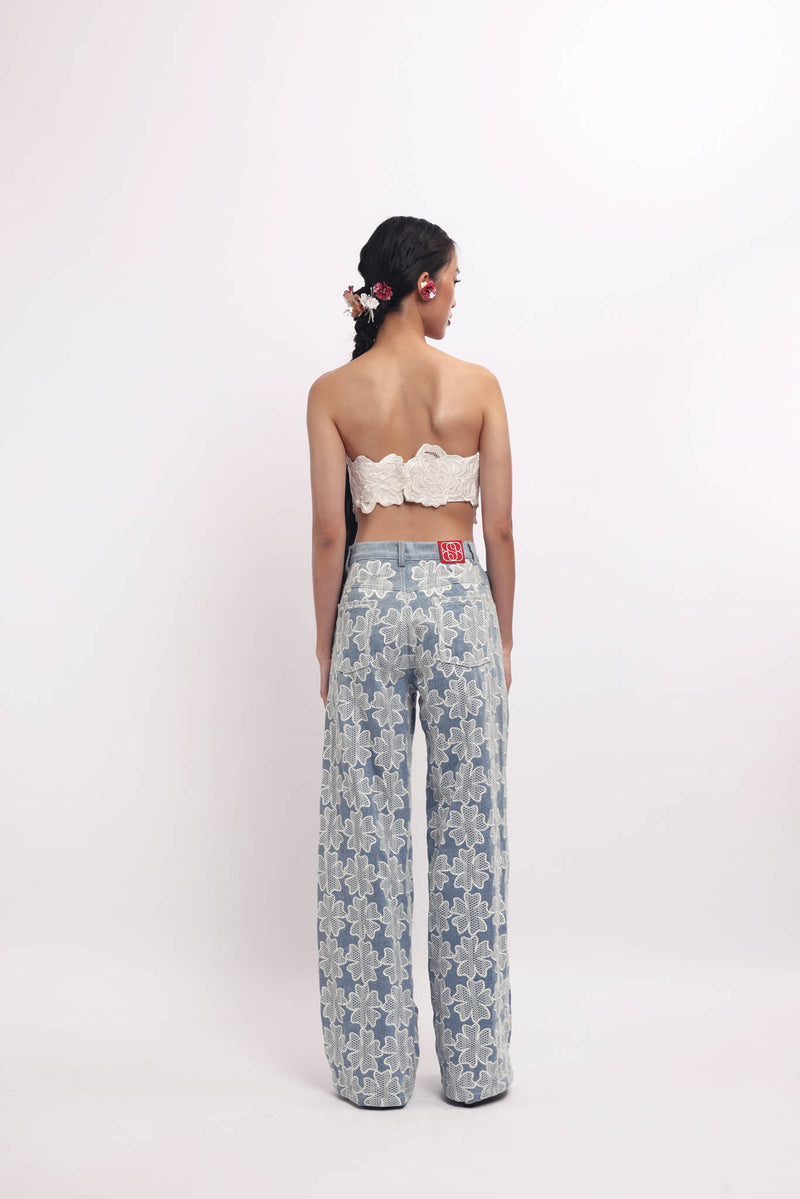 Floré Denim Pants