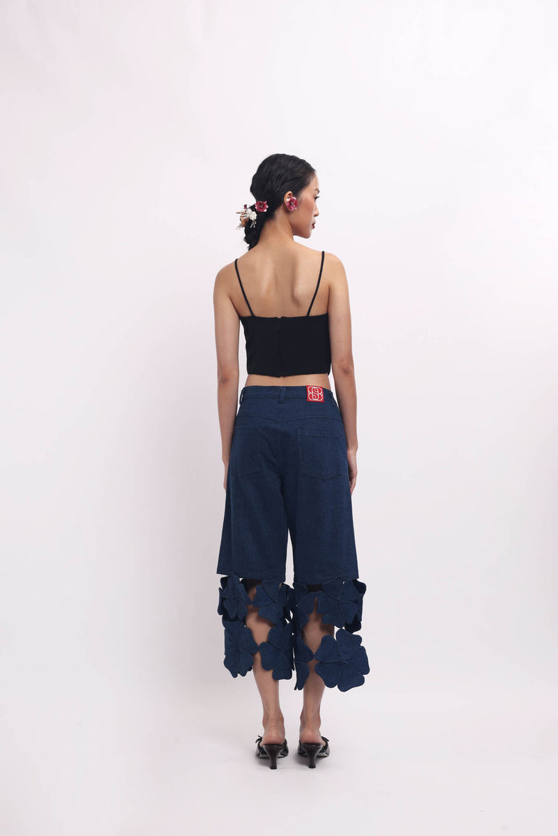 Rosavé Flower Petals Corset Top