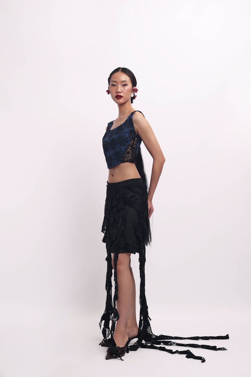 Noctura Denim Corset