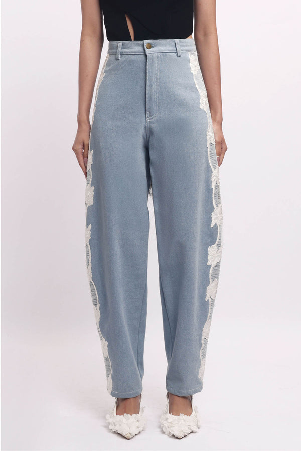 Rosaria Barrel Denim Pants