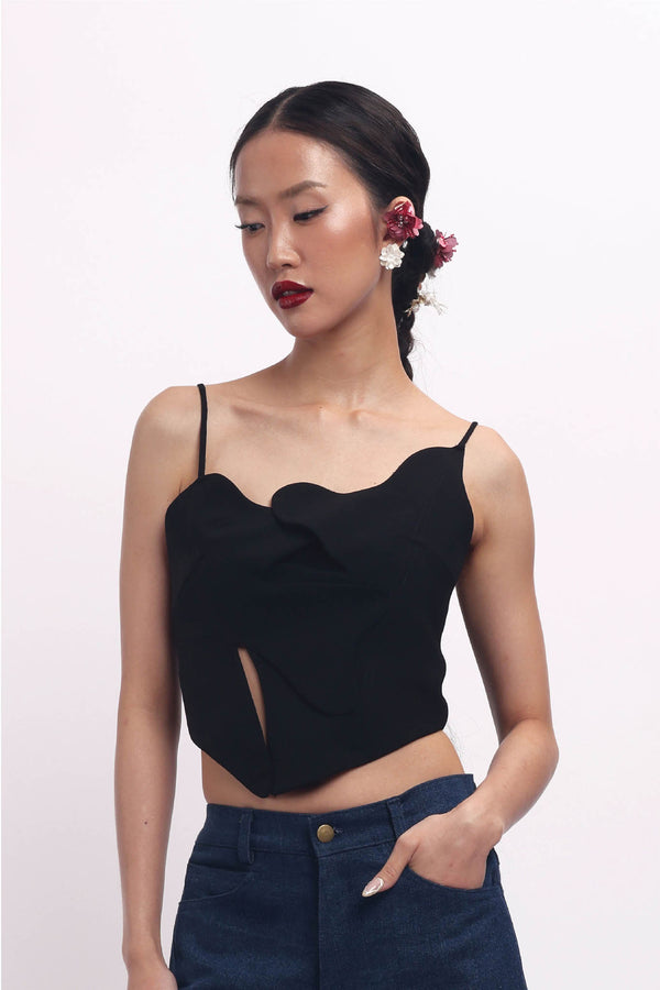 Rosavé Flower Petals Corset Top