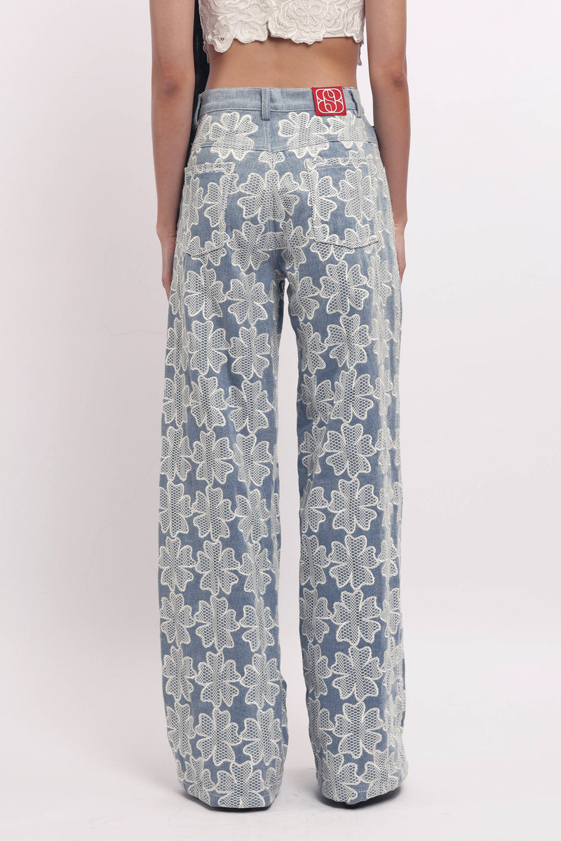 Floré Denim Pants