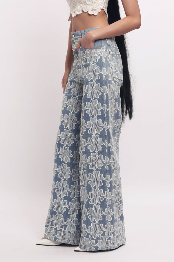 Floré Denim Pants