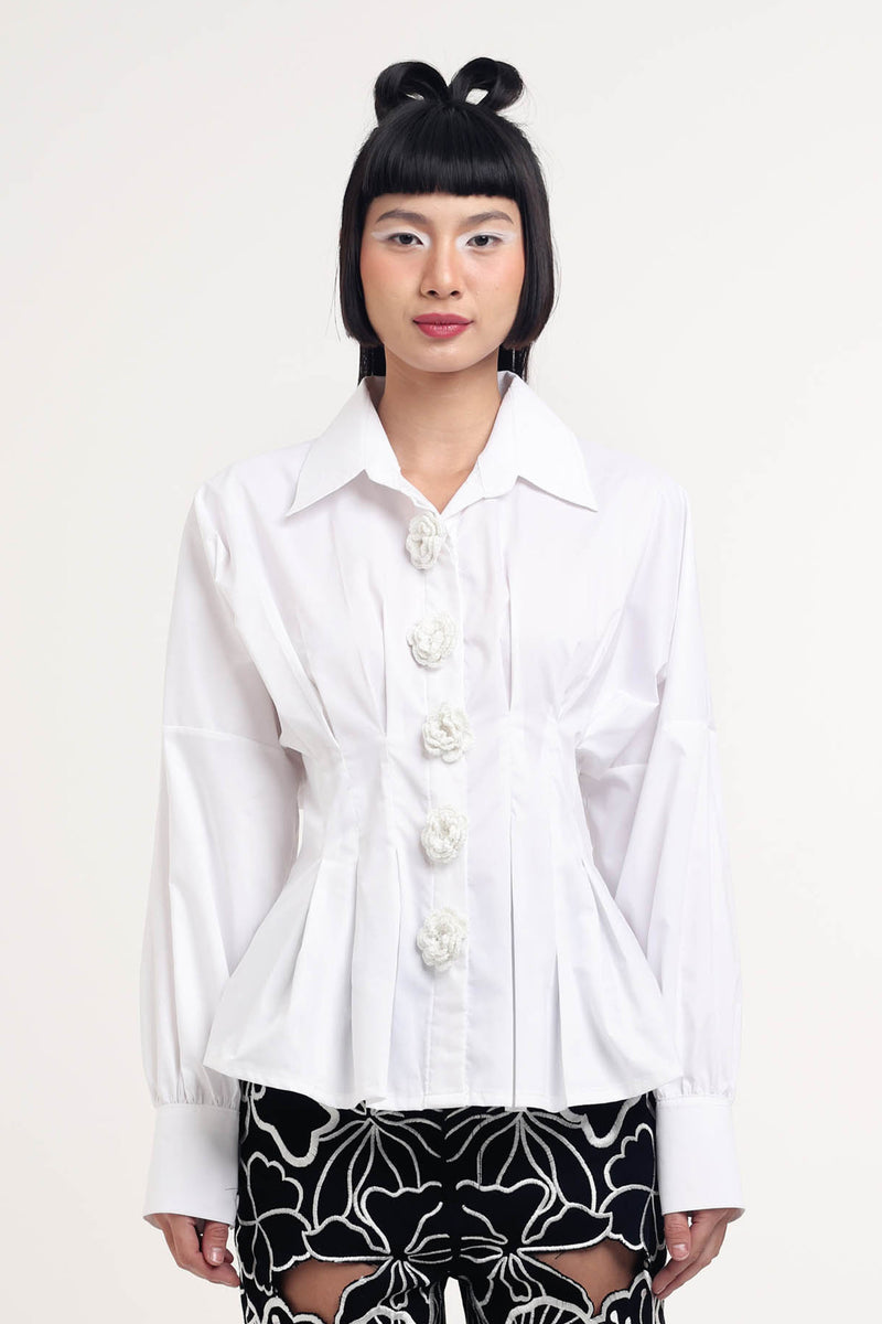 Kaia Shirt White