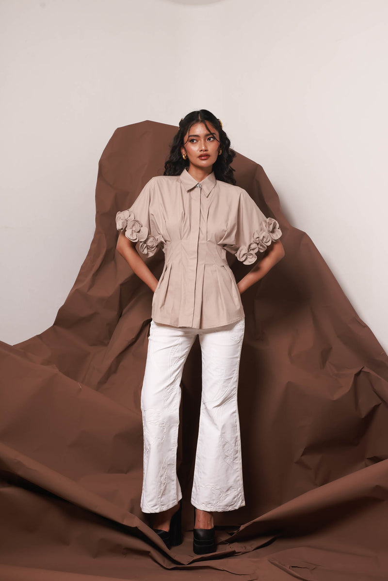 Kara Shirt Brown