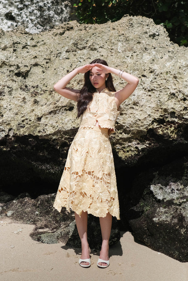Ann Fleur Top Yellow