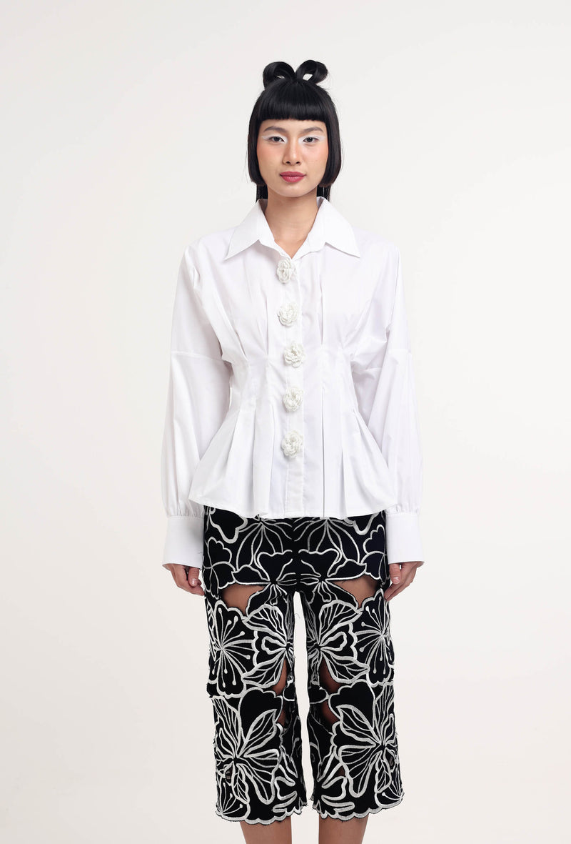 Kaia Shirt White