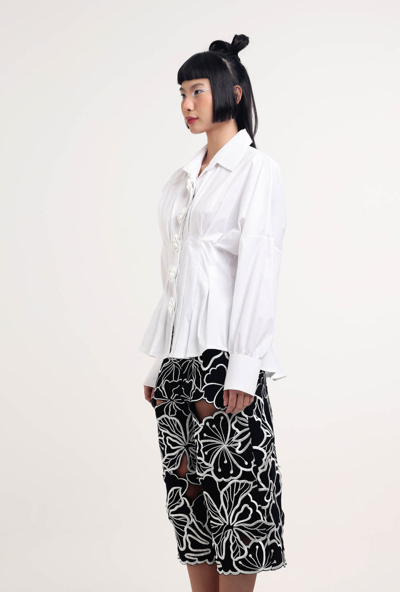 Kaia Shirt White